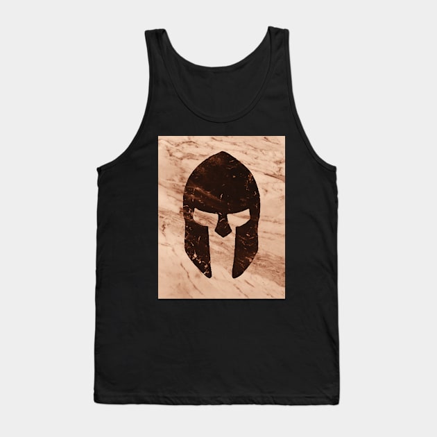 Spartan helmet Ancient Greece Tank Top by Scar